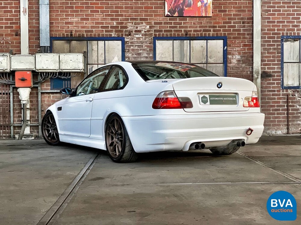 BMW M3 E46 Coupé Handbuch 343 PS Rennwagen.