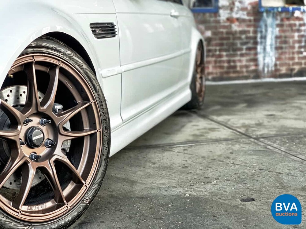 BMW M3 E46 Coupé Handbuch 343 PS Rennwagen.