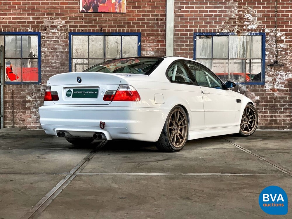 BMW M3 E46 Coupé Handbuch 343 PS Rennwagen.