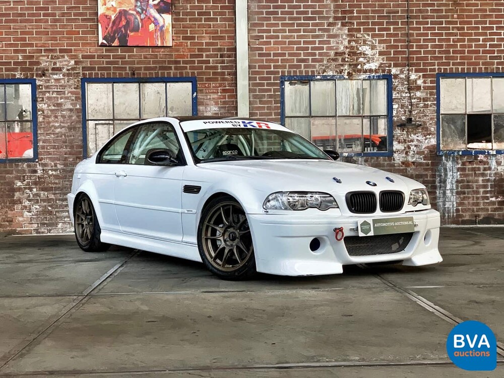 BMW M3 E46 Coupé Handbuch 343 PS Rennwagen.