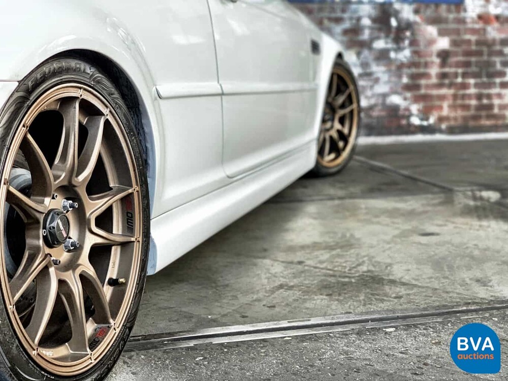 BMW M3 E46 Coupé Handbuch 343 PS Rennwagen.