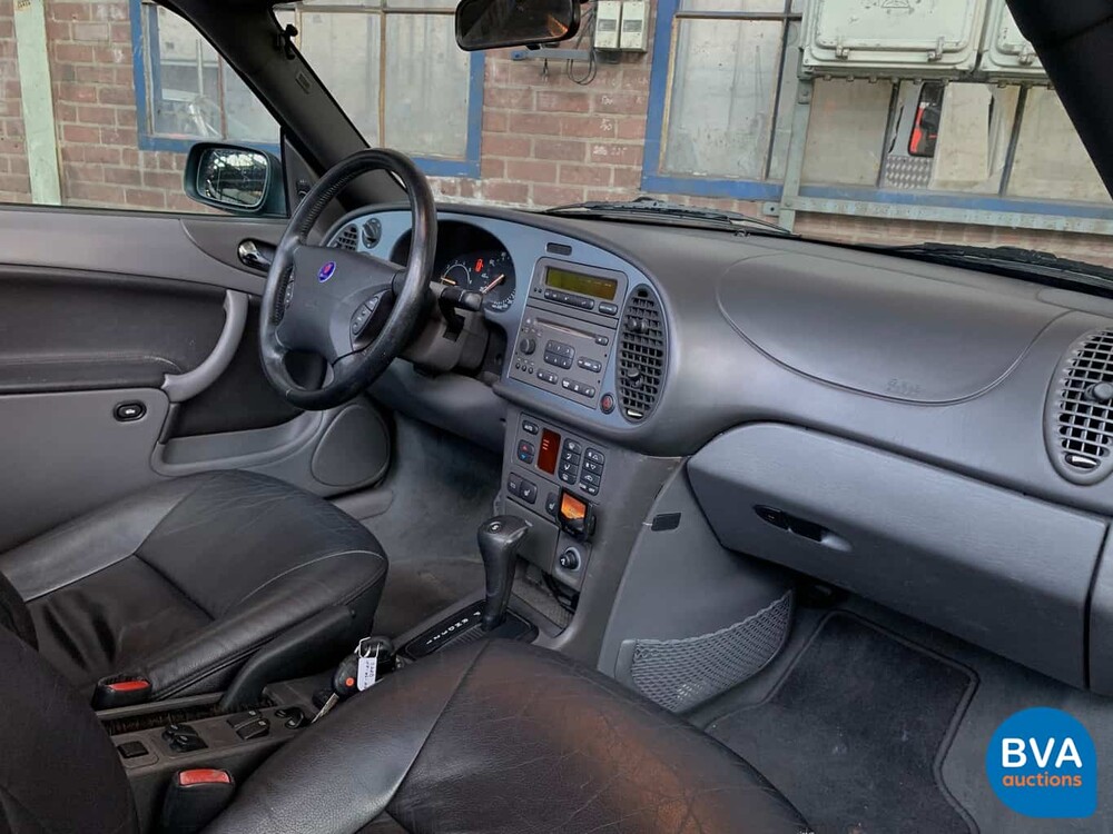 Saab 9-3 Cabriolet 2.0 Turbo Sport Edition Org. NL 2003, 07-NL-KX.