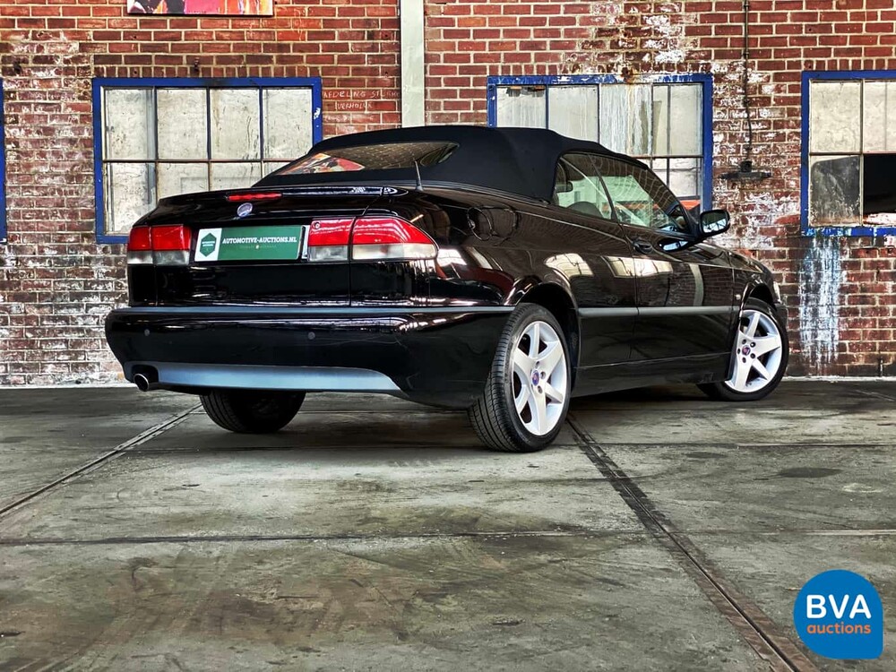 Saab 9-3 Cabriolet 2.0 Turbo Sport Edition Org. NL 2003, 07-NL-KX.