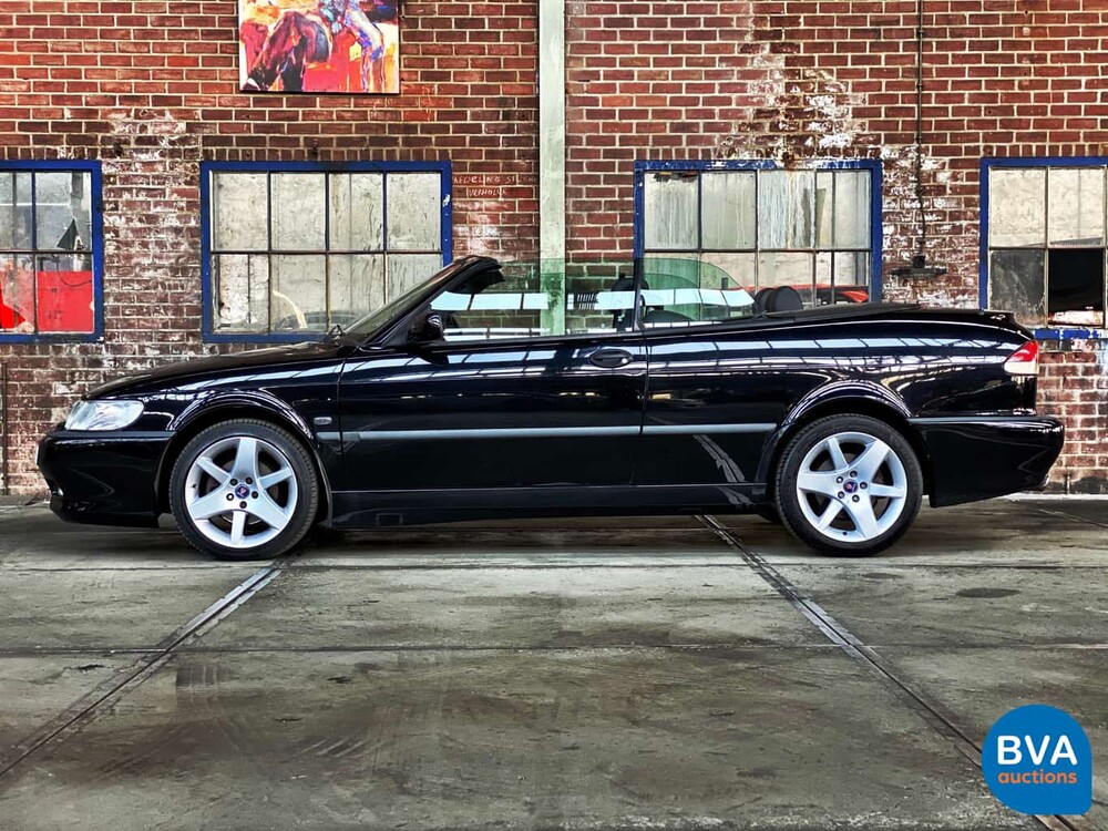 Saab 9-3 Cabriolet 2.0 Turbo Sport Edition Org. NL 2003, 07-NL-KX.