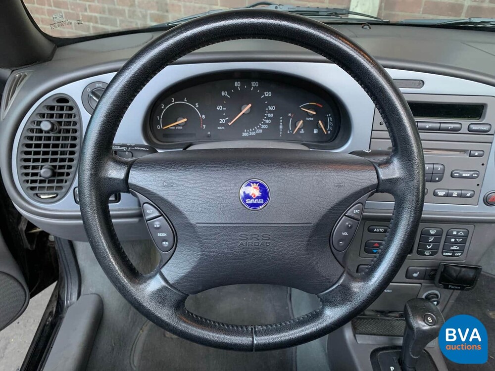 Saab 9-3 Cabriolet 2.0 Turbo Sport Edition Org. NL 2003, 07-NL-KX.