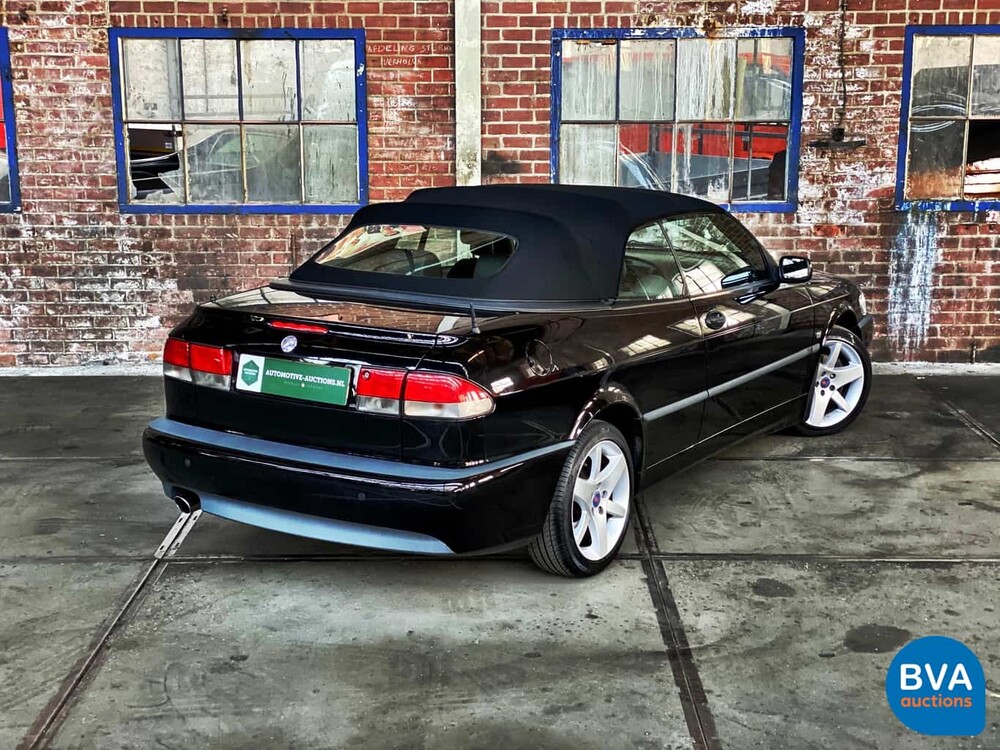Saab 9-3 Cabriolet 2.0 Turbo Sport Edition Org. NL 2003, 07-NL-KX.