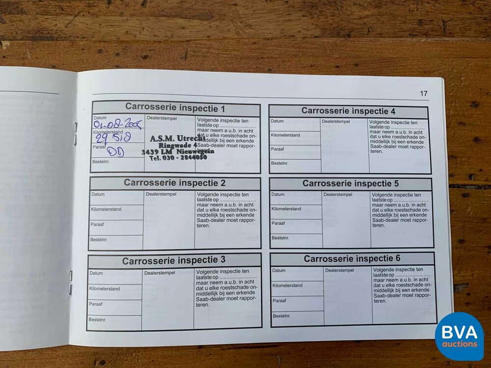 Saab 9-3 Cabriolet 2.0 Turbo Sport Edition Org. NL 2003, 07-NL-KX.