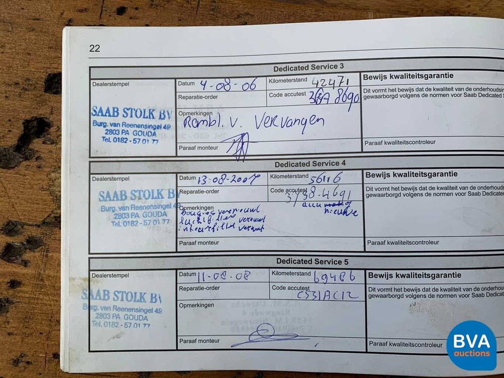 Saab 9-3 Cabriolet 2.0 Turbo Sport Edition Org. NL 2003, 07-NL-KX.