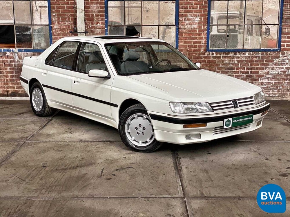 Peugeot 605 SR 3.0 V6 1992, 7-ZPP-79.