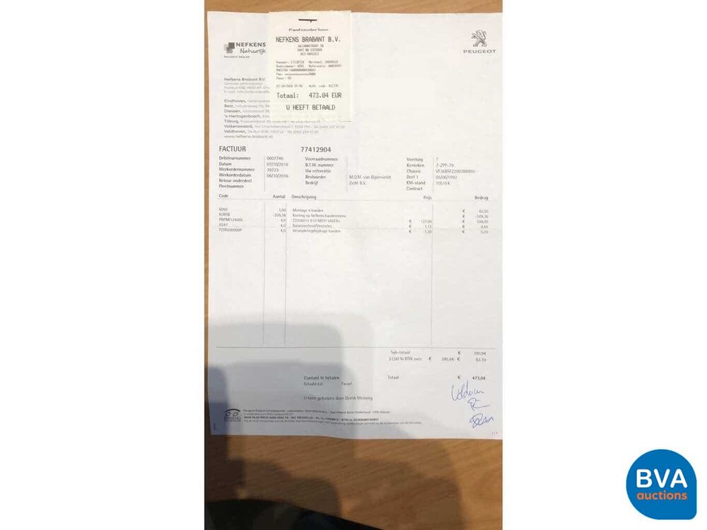 Peugeot 605 SR 3.0 V6 1992, 7-ZPP-79.