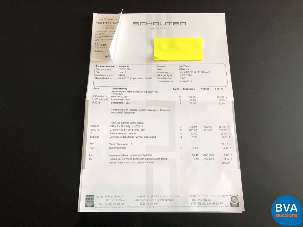 BMW X3 xDrive35i High Executive 306pk 2011, 34-RTV-4