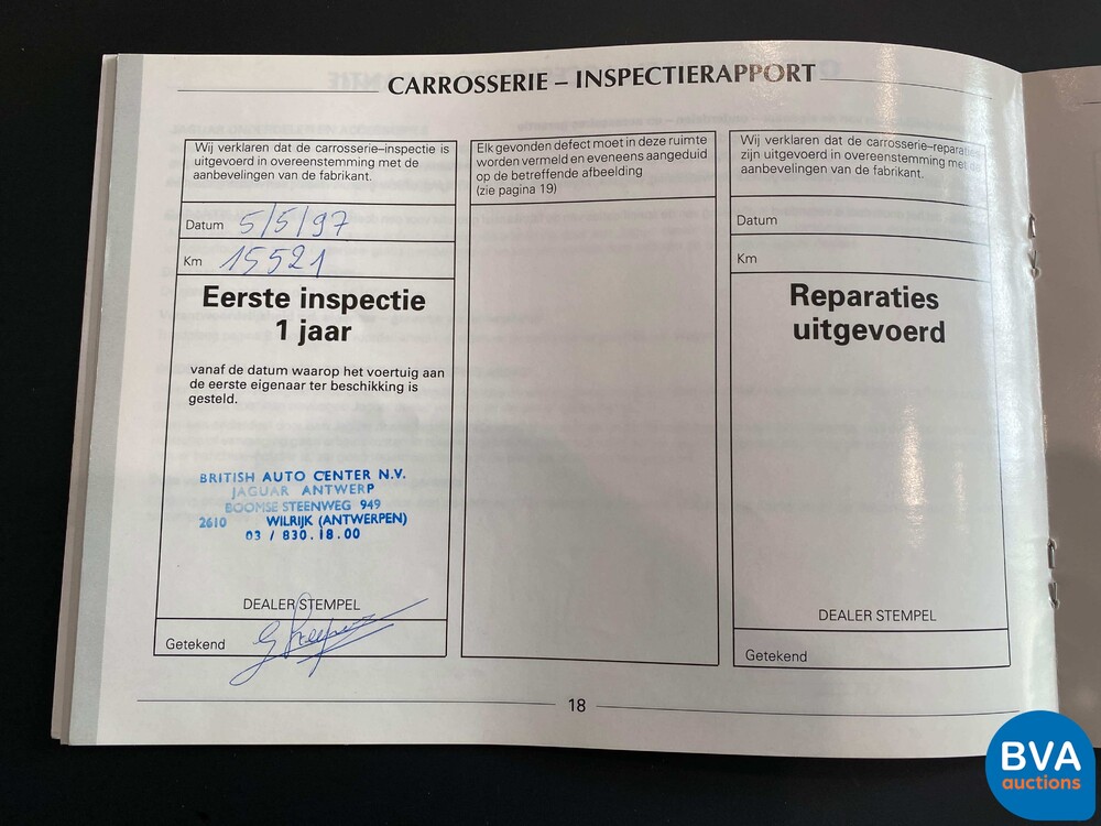 Jaguar Sovereign 4.0 1996 241hp, 79-RX-LR.