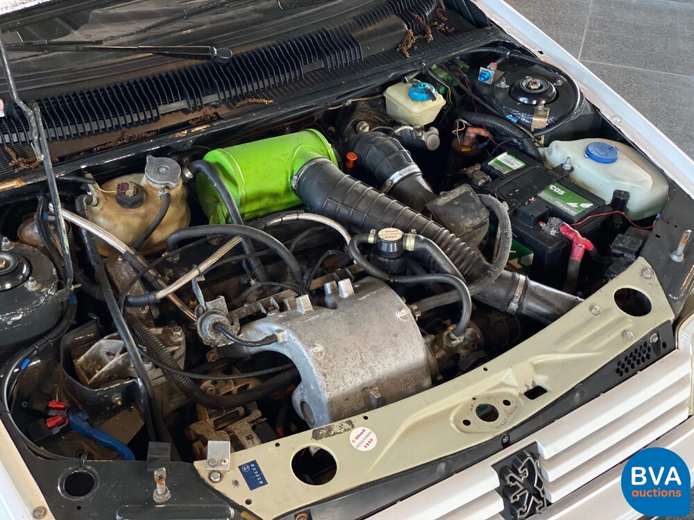 Peugeot 205 1.9 Rallye Rallye bereit 101 PS 1989 -Original NL-, XJ-03-KY.