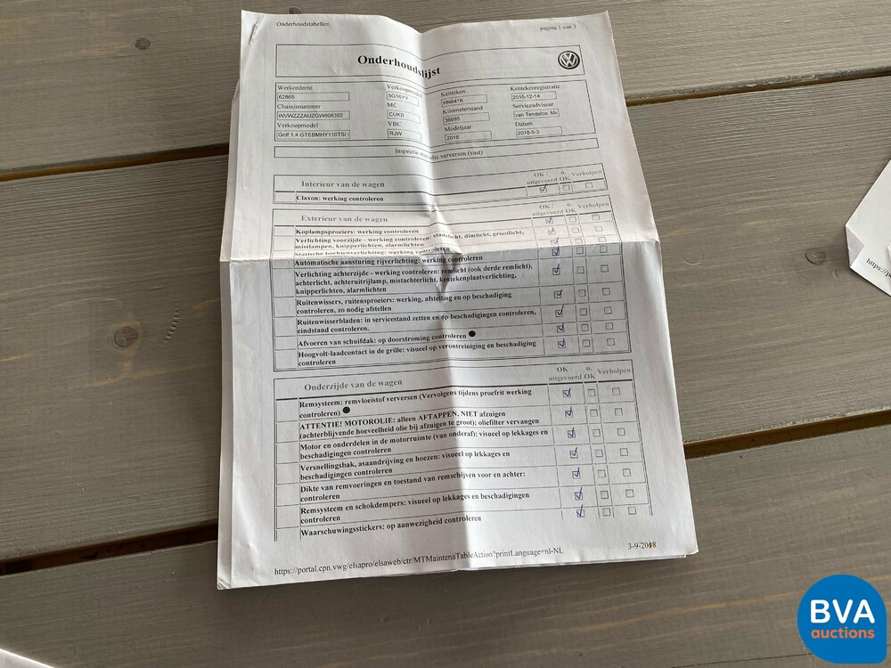 Volkswagen Golf 1.4 TSI GTE 204pk 2015, -Origineel NL-, HN-841-K