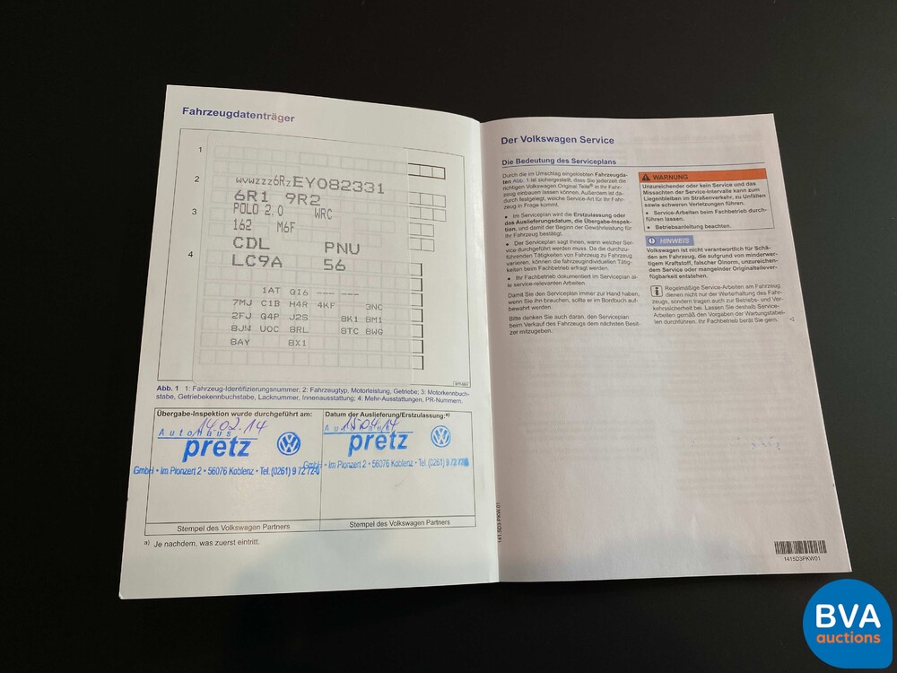 Volkswagen Polo WRC 2.0 TSI R Street 320pk 2014, 9-XJG-33