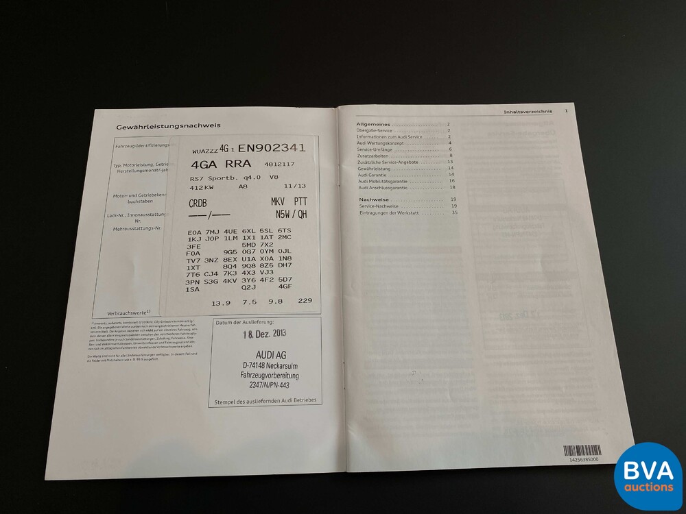 Audi RS7 Sportback 4.0 TFSI Quattro V8 560pk 2013, TZ-112-H