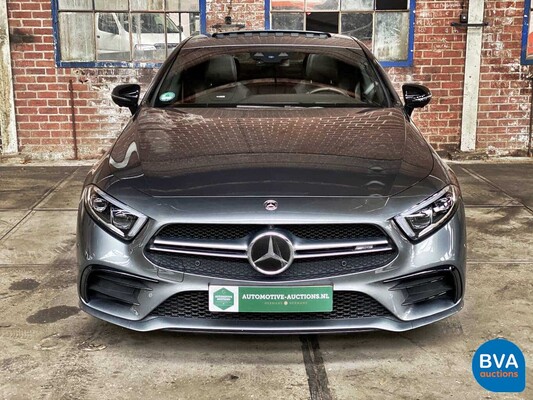 Mercedes-Benz CLS53 AMG 4Matic + 435hp CLS-class 2019 -Original NL-, XZ-466-J.