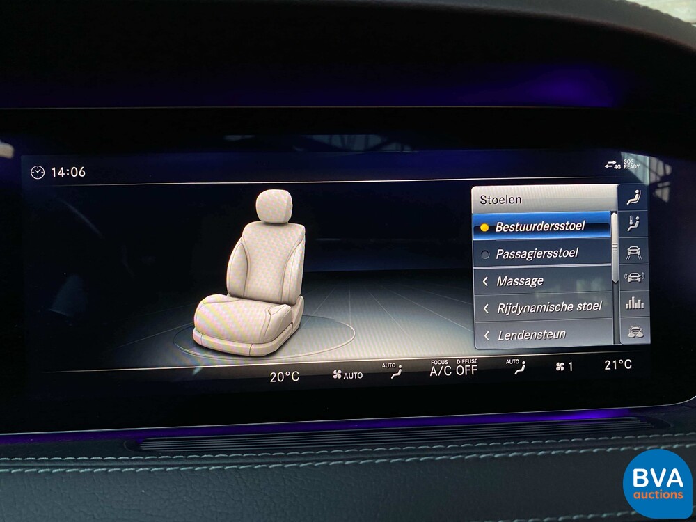 Mercedes-Benz S400d AMG LANG 4Matic 340 PS MY-2018 Facelift S-Klasse ORG-NL, PT-950-N.