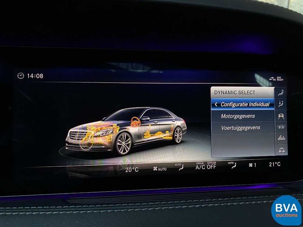 Mercedes-Benz S400d AMG LANG 4Matic 340 PS MY-2018 Facelift S-Klasse ORG-NL, PT-950-N.