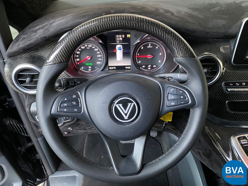 Mercedes-Benz V220d Lang VIP-Chauffeur der V-Klasse 2018, G-625-TT.