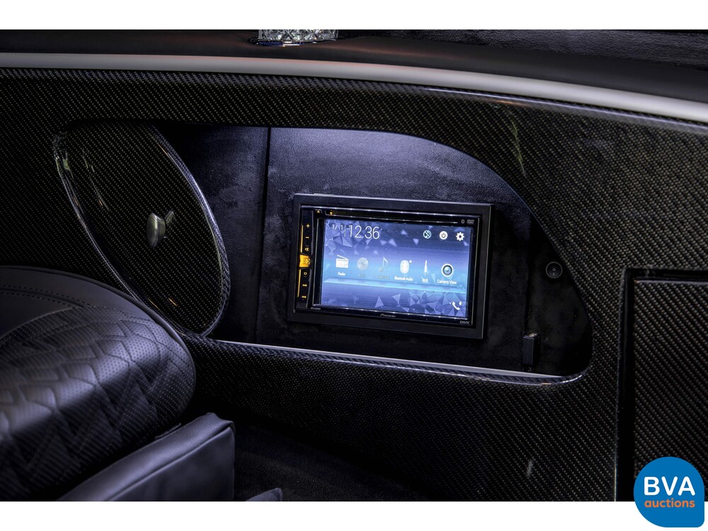 Mercedes-Benz V220d Lang VIP-Chauffeur der V-Klasse 2018, G-625-TT.