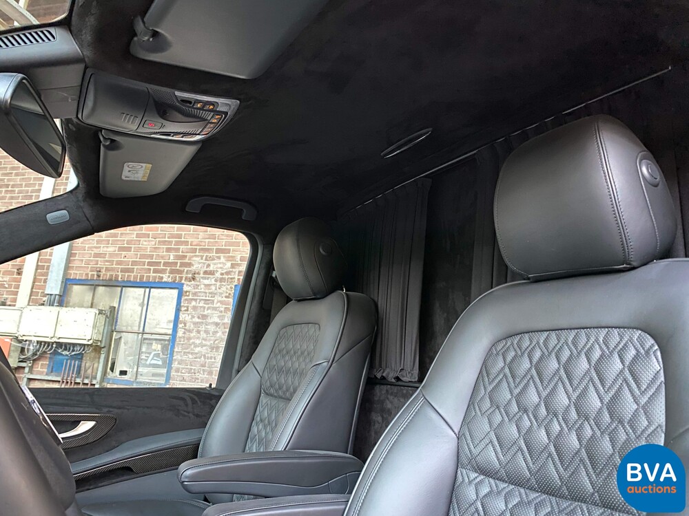 Mercedes-Benz V220d Lang VIP-Chauffeur der V-Klasse 2018, G-625-TT.