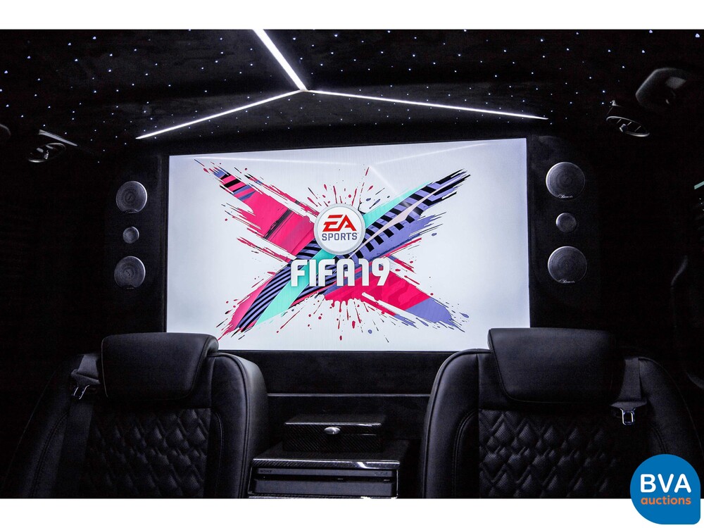 Mercedes-Benz V220d Lang VIP-Chauffeur der V-Klasse 2018, G-625-TT.