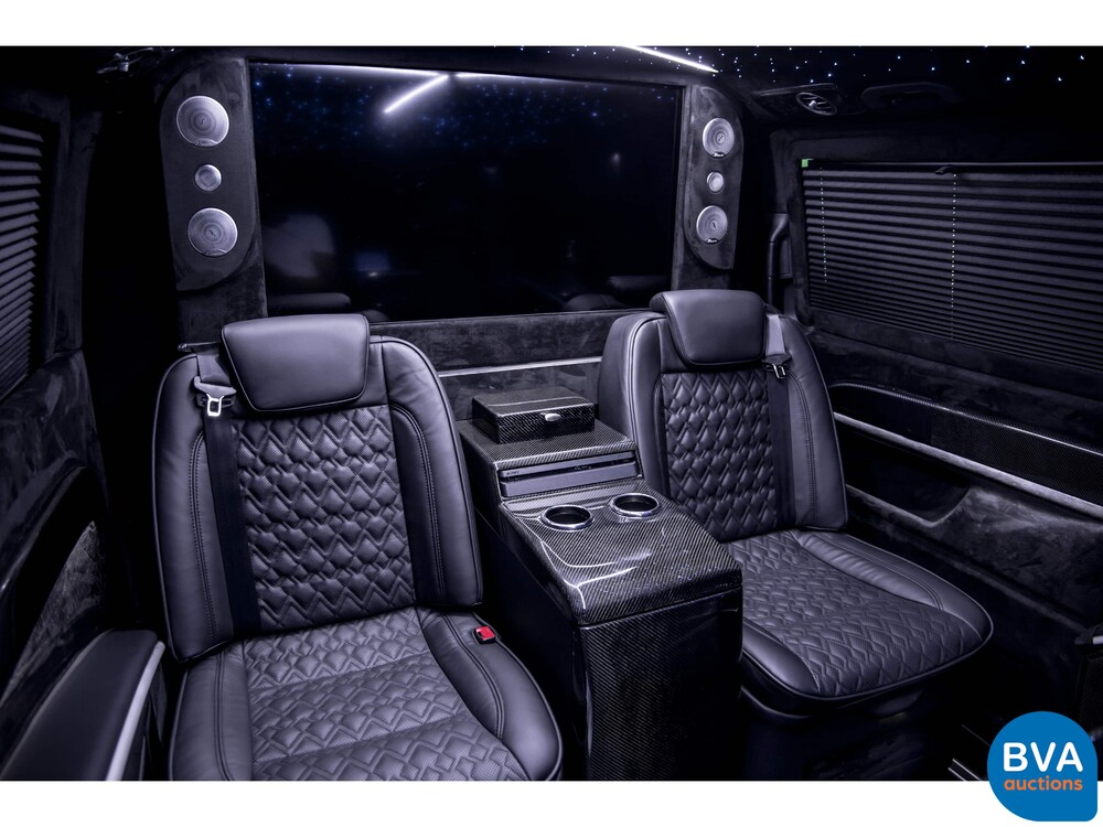 Mercedes-Benz V220d Lang VIP-Chauffeur der V-Klasse 2018, G-625-TT.