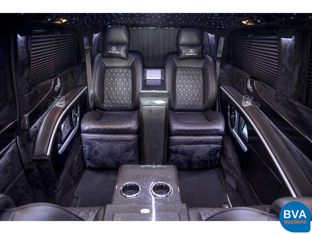 Mercedes-Benz V220d Lang VIP-Chauffeur der V-Klasse 2018, G-625-TT.