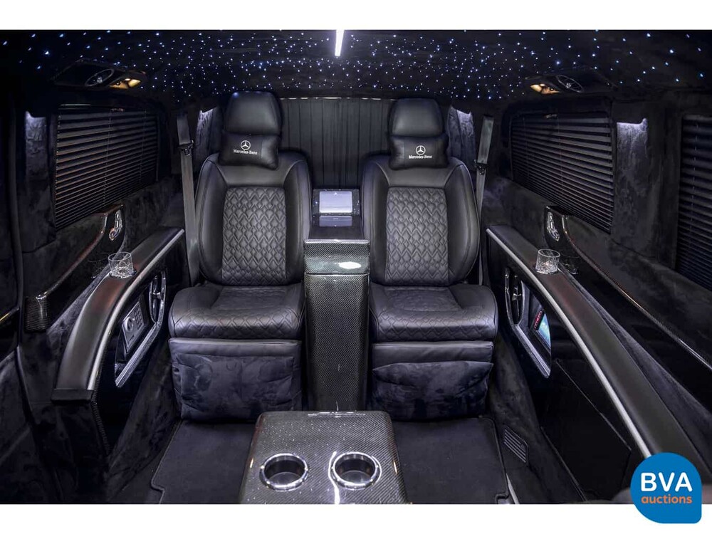 Mercedes-Benz V220d Lang VIP-Chauffeur der V-Klasse 2018, G-625-TT.