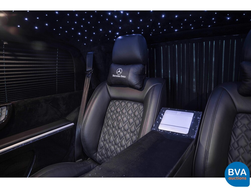 Mercedes-Benz V220d Lang VIP-Chauffeur der V-Klasse 2018, G-625-TT.