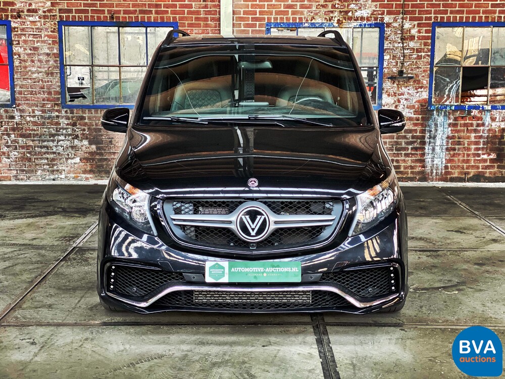 Mercedes-Benz V220d Lang VIP-Chauffeur der V-Klasse 2018, G-625-TT.