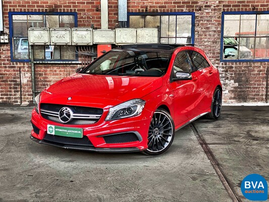 Mercedes-Benz A45 AMG 4Matic 360hp TRACK-PACK A-Class 2014 -Org. NL-, 6-XBZ-85.