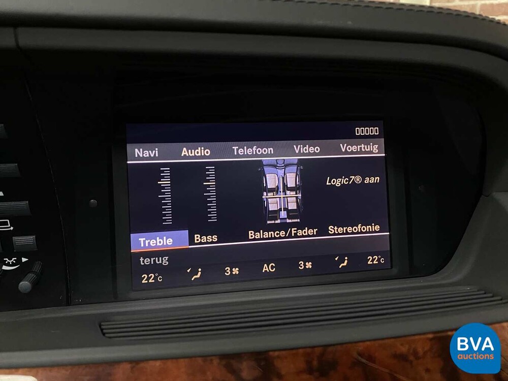 Mercedes-Benz S63 AMG Lange S-Klasse AMG 525 PS 2009, J-410-JK.