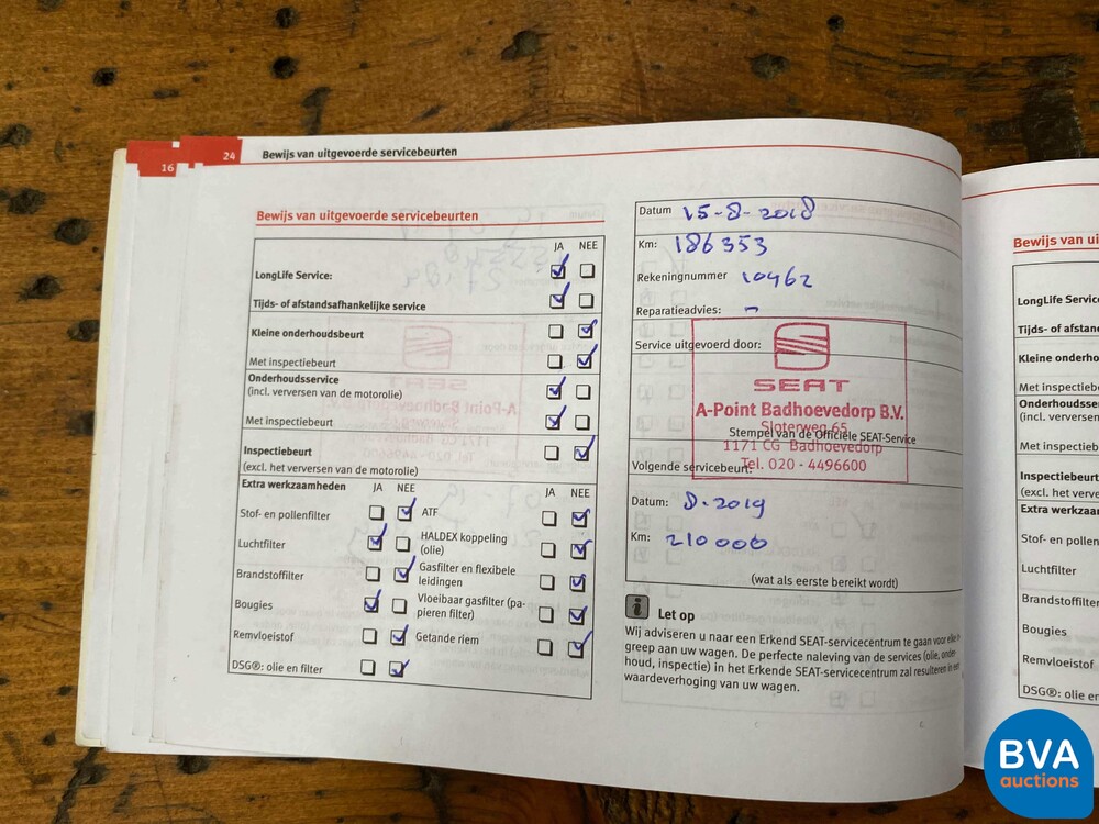 Sitz Ibiza 1.2 TSI FR 105 PS 2012 - Original NL - 89-XJV-8.