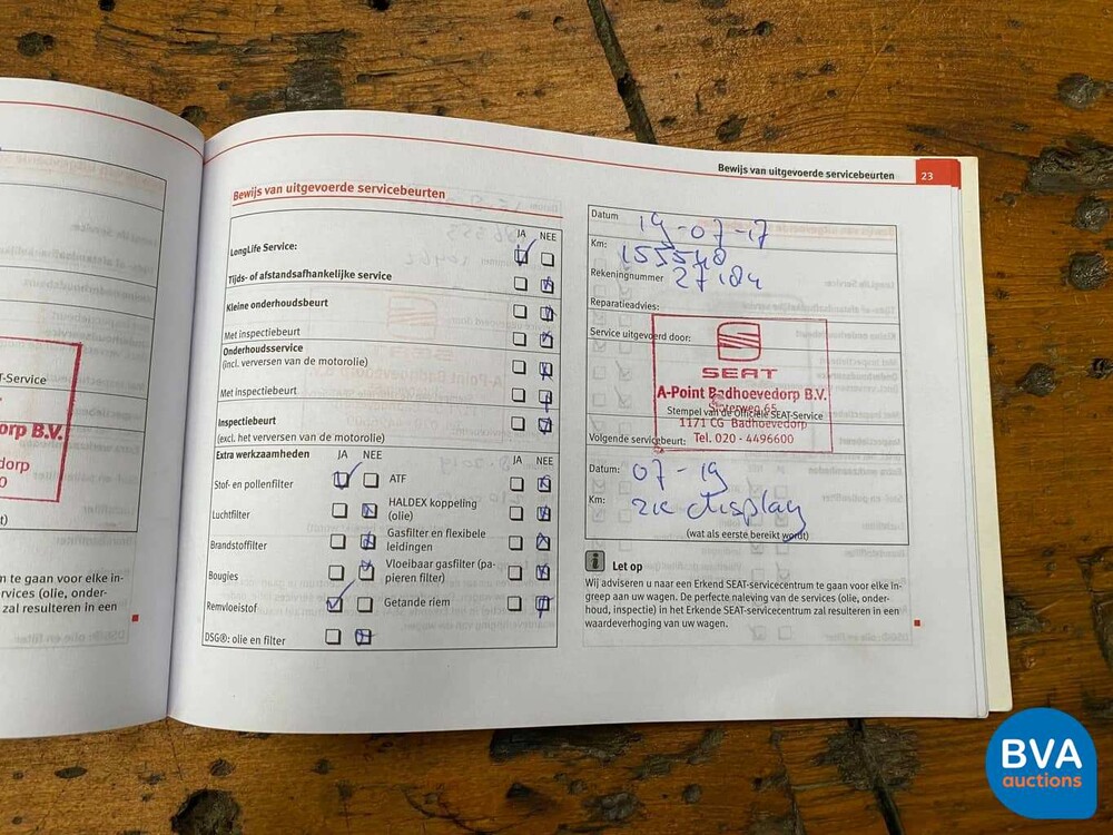 Sitz Ibiza 1.2 TSI FR 105 PS 2012 - Original NL - 89-XJV-8.