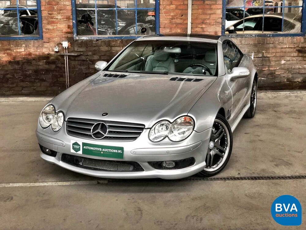 Mercedes-Benz SL55 AMG Kompressor 507 PS SL-Klasse 2003.
