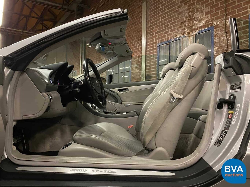 Mercedes-Benz SL55 AMG Kompressor 507 PS SL-Klasse 2003.