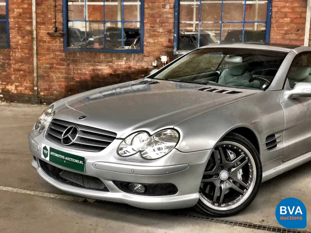 Mercedes-Benz SL55 AMG Kompressor 507 PS SL-Klasse 2003.