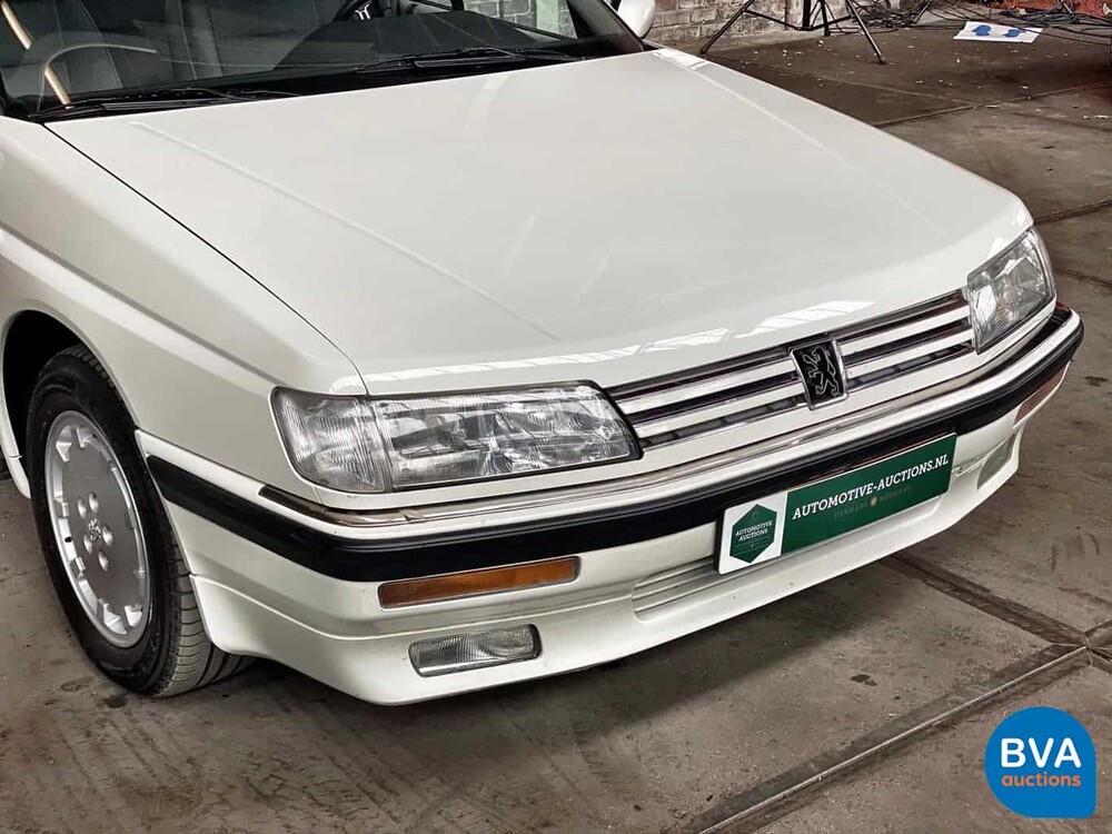 Peugeot 605 SR 3.0 V6 1992, 7-ZPP-79.