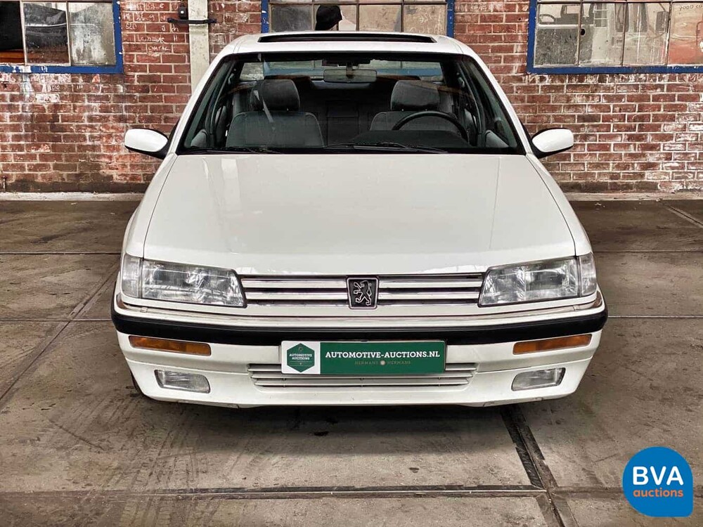 Peugeot 605 SR 3.0 V6 1992, 7-ZPP-79.