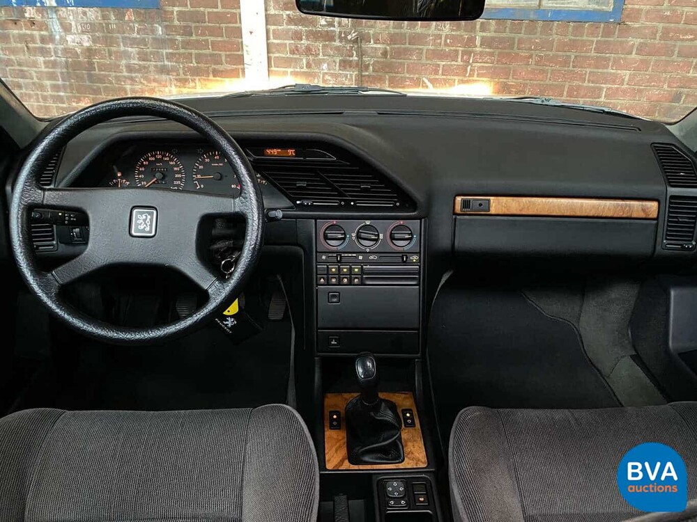 Peugeot 605 SR 3.0 V6 1992, 7-ZPP-79.