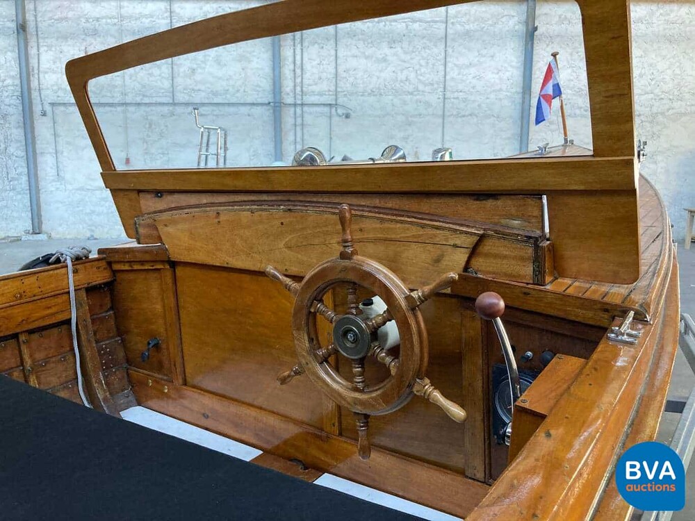 Notar Boot / Autoboot Teakwood Vetus 1920.
