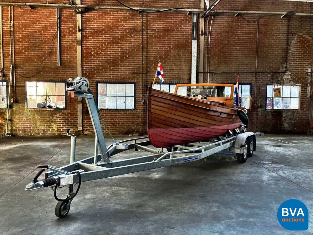 Notar Boot / Autoboot Teakwood Vetus 1920.
