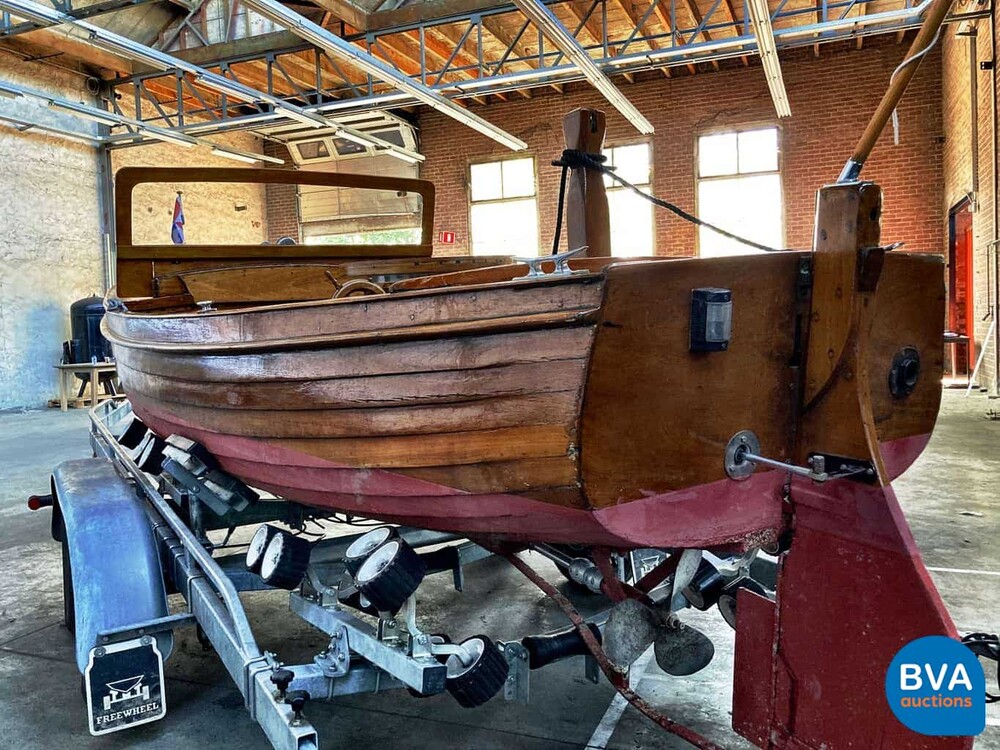 Notar Boot / Autoboot Teakwood Vetus 1920.