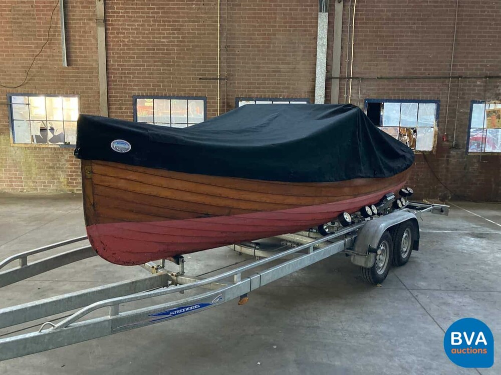 Notar Boot / Autoboot Teakwood Vetus 1920.