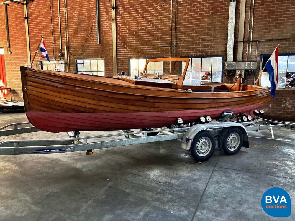 Notar Boot / Autoboot Teakwood Vetus 1920.