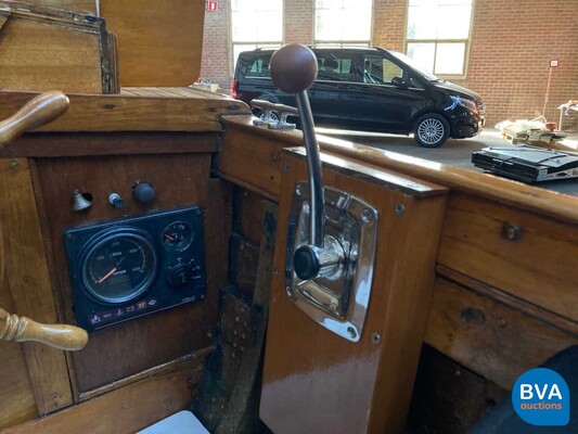 Notary boat / Autoboot Teak wood Vetus 1920.