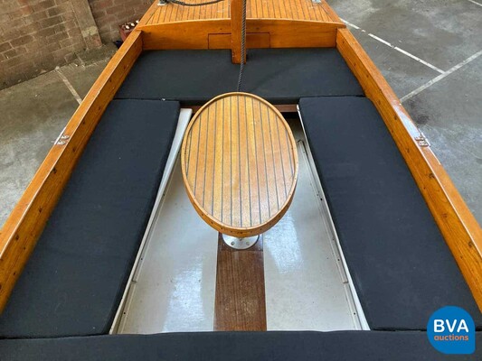 Notary boat / Autoboot Teak wood Vetus 1920.