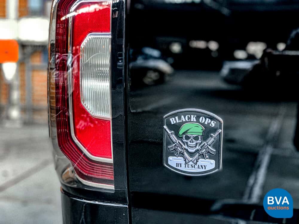 G.M.C. Sierra BLACK OPS Toskana 426 PS Special Edition Pick-Up 2019 6.2L V8, V-238-ZP.